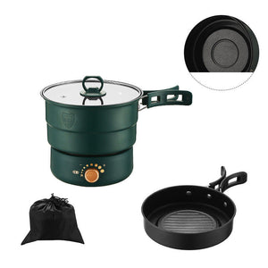 Discover the Convenience of the Portable Folding Cooking Steamer Electric Cooker