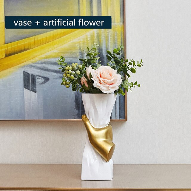 Creative Decorative Home Vase Decor Accent Piece