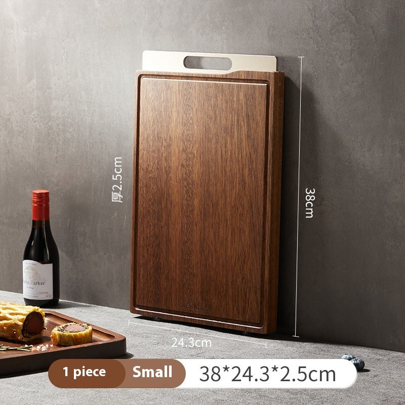 Solid Wood Kitchen Chopping Board Anti Mold Antibacterial Cutting Board