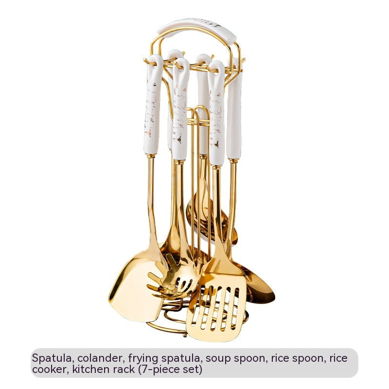 Stainless Steel Kitchen Utensils Set Ins Style