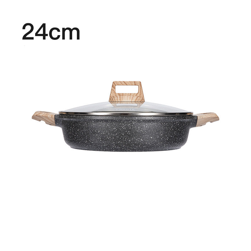 Maifan Stone Non Stick Steak Frying Pan Flat Bottom Cookware