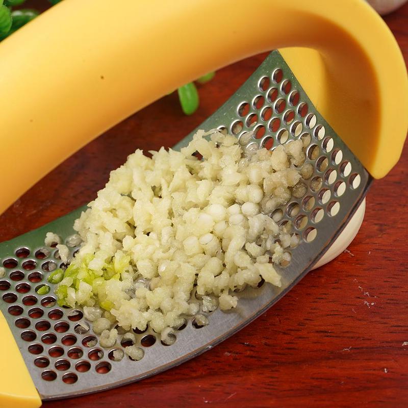 Stainless Steel Garlic Press And Masher