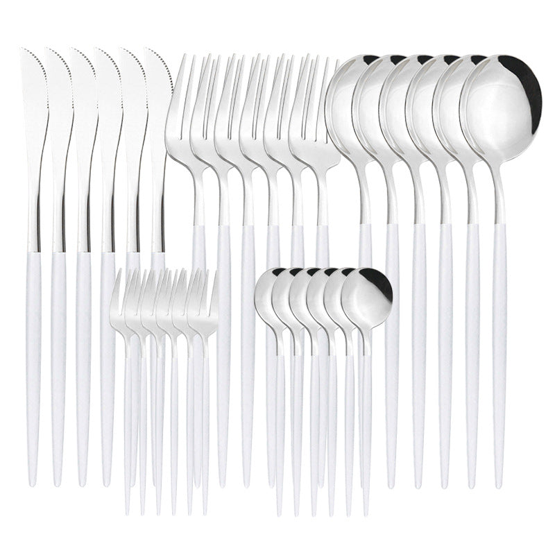 Stainless Steel Creative Cutlery Set Coffee Spoon Fruit Cake Fork