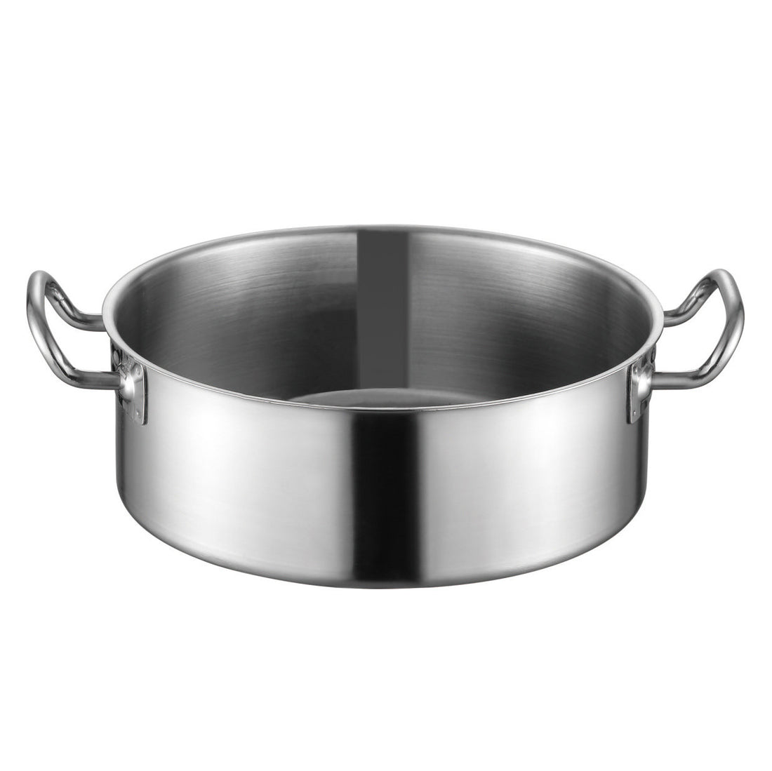 Stainless Steel Single Bottom Soup Pot Induction Cooker Compatible