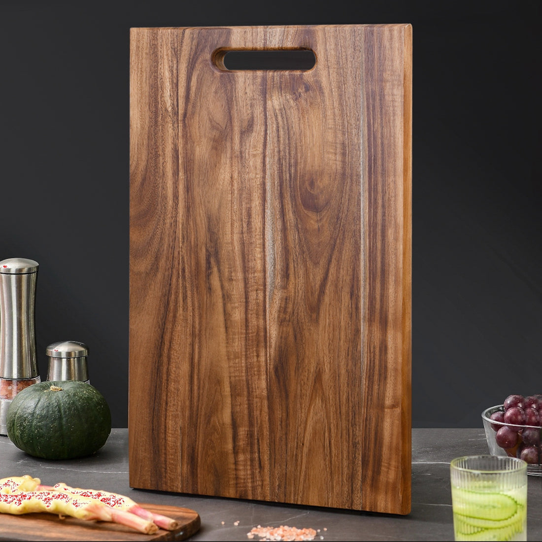 Square Acacia Wood Large Cutting Board Steak Household Chopping Board