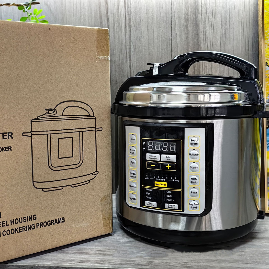 6L Multi Functional Electric Pressure Cooker Large Capacity Rice Cooker