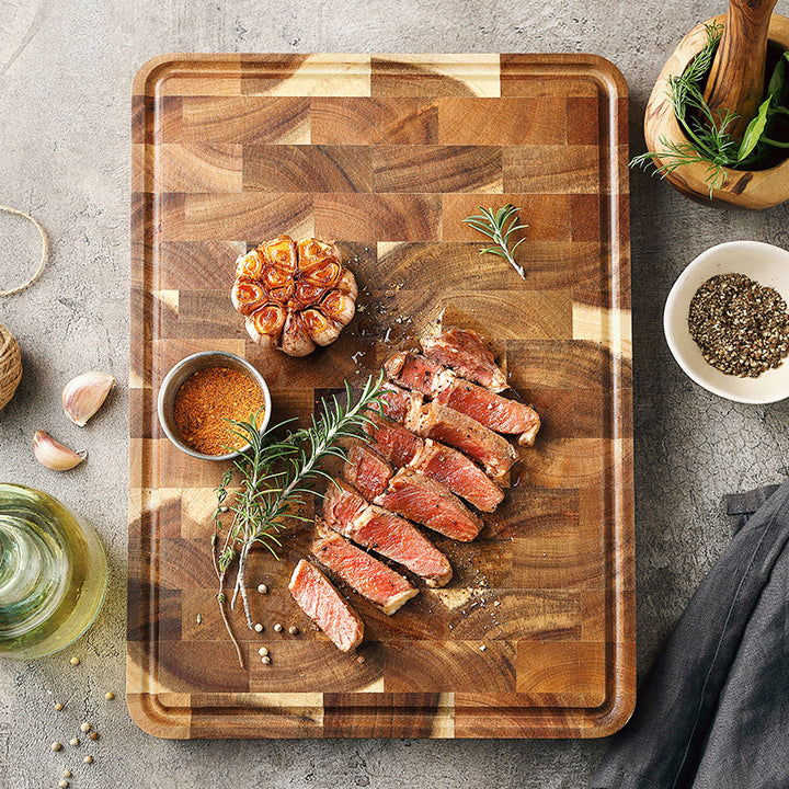 Acacia Wood Thick Kitchen Chopping Board Household Cutting Board