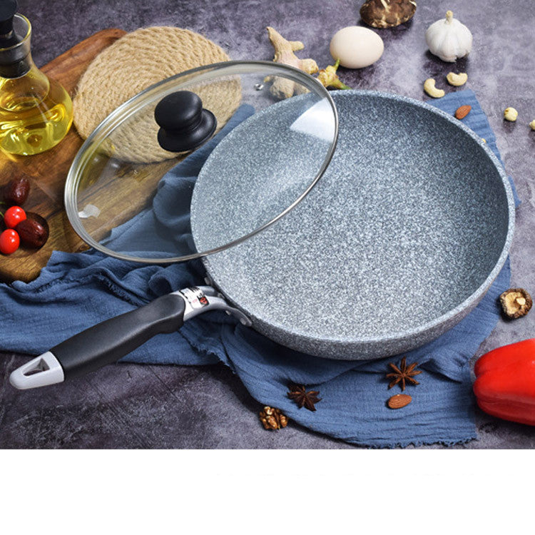 Japanese Maifan Stone Non Stick Deep Frying Wok Pan