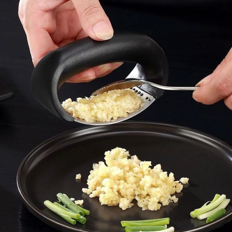 Stainless Steel Garlic Press And Masher