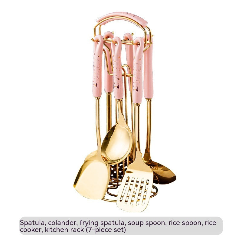 Stainless Steel Kitchen Utensils Set Ins Style