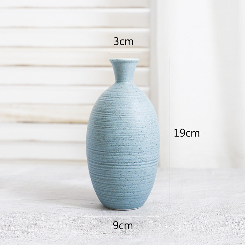 Creative Ceramic Hydroponic Desk Vase Home Decor Craft Vase