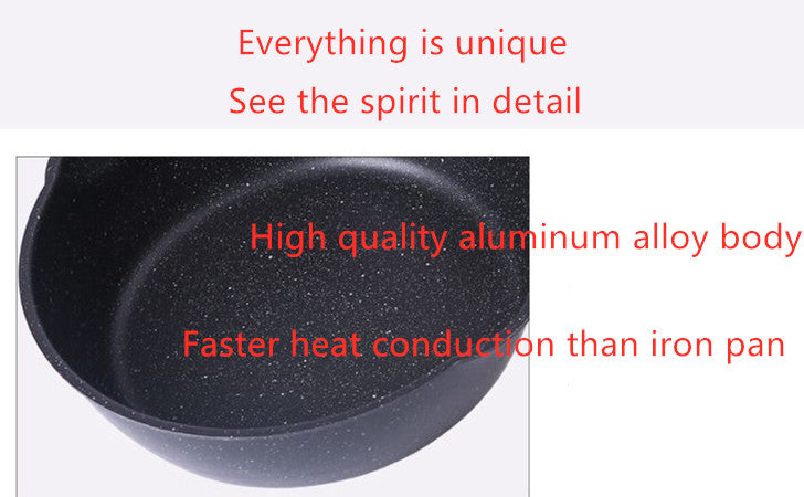 Deep Non Stick Small Frying Pan Home Wok Cookware