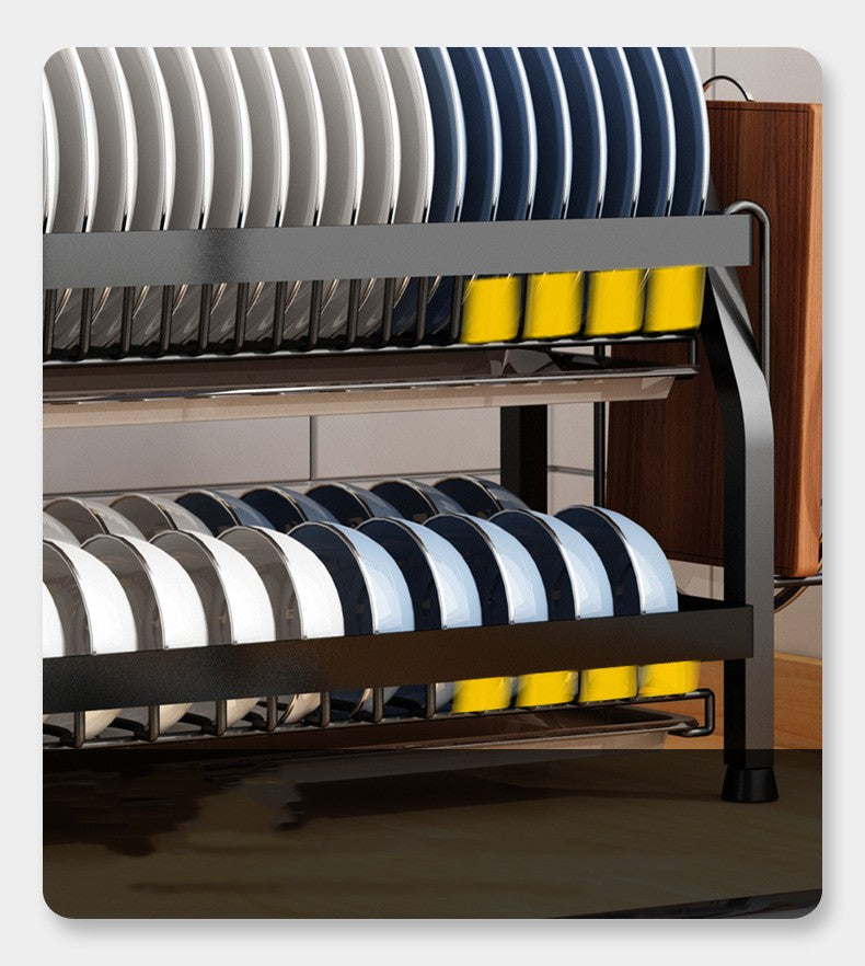 Stainless Steel Kitchen Storage Rack Multifunctional