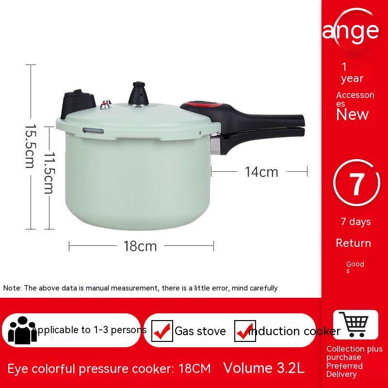High Pressure Gas Stove Compatible Explosion Proof Pressure Cooker