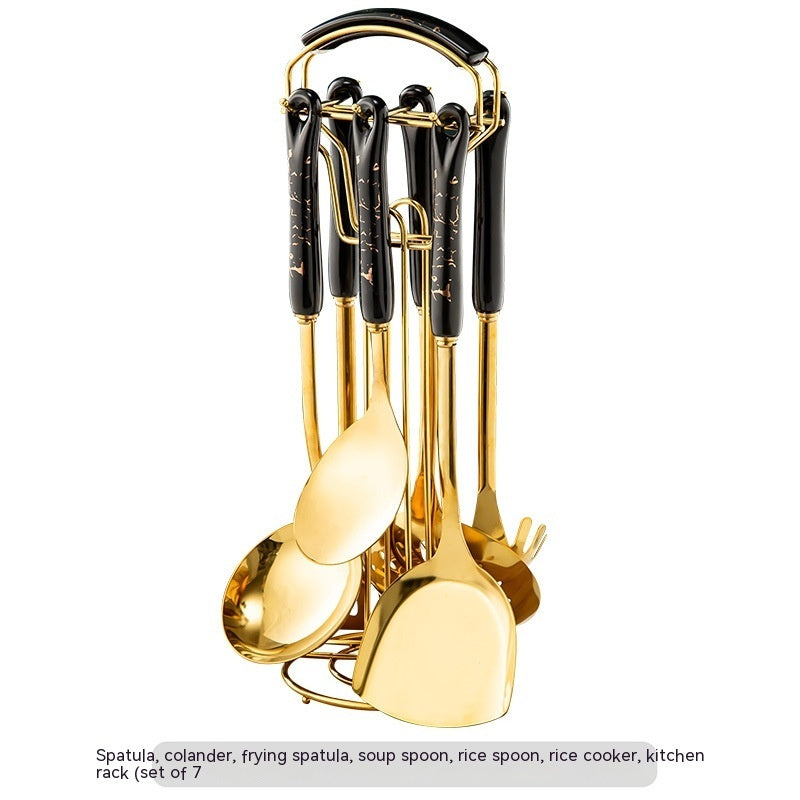 Stainless Steel Kitchen Utensils Set Ins Style