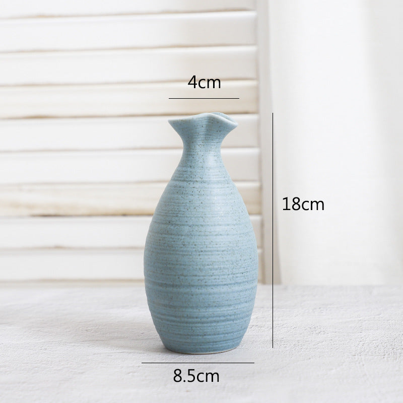 Creative Ceramic Hydroponic Desk Vase Home Decor Craft Vase