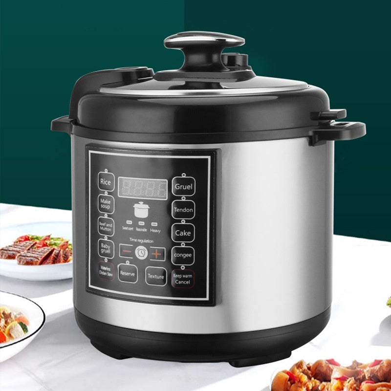 5L Smart Multi Function Pressure Cooker Rice Cooker Timer Household