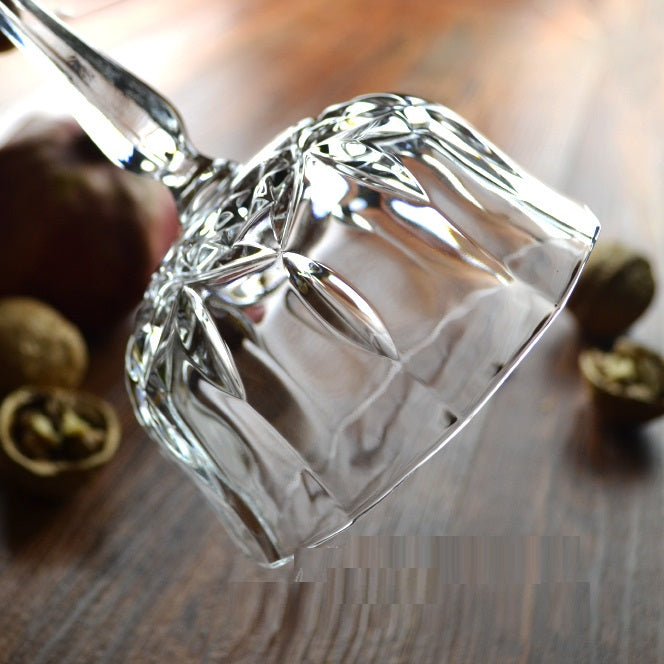 Elegant Wide Mouth Crystal Goblet For Celebratory Drinks