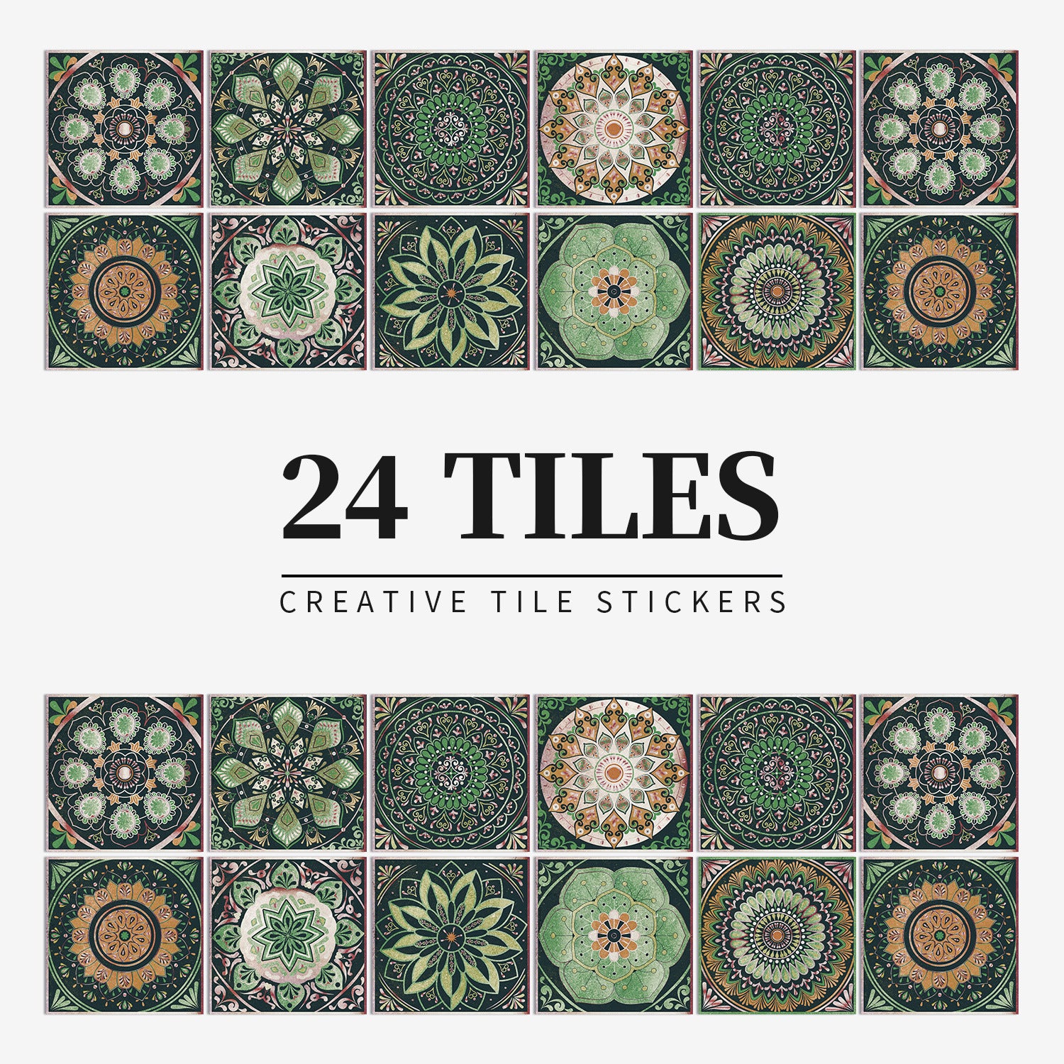 Mandala Self Adhesive Kitchen Stove Wall Decor Sticker