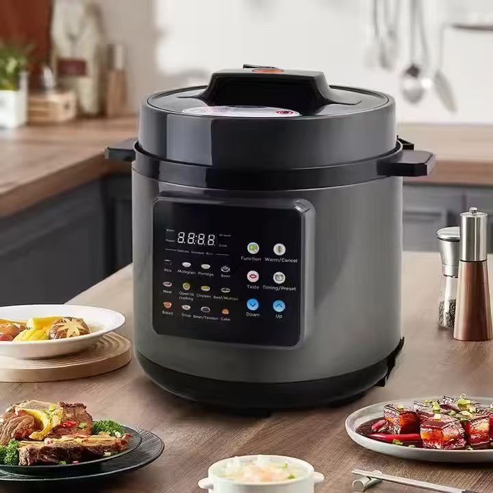 6L Automatic Electric Pressure Cooker Multifunctional Stew Cooker