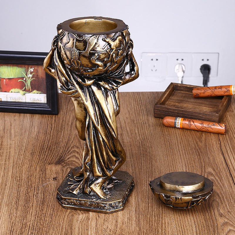 Desktop Titan Greek Mythology Resin Decorative Figurine Craft Statue