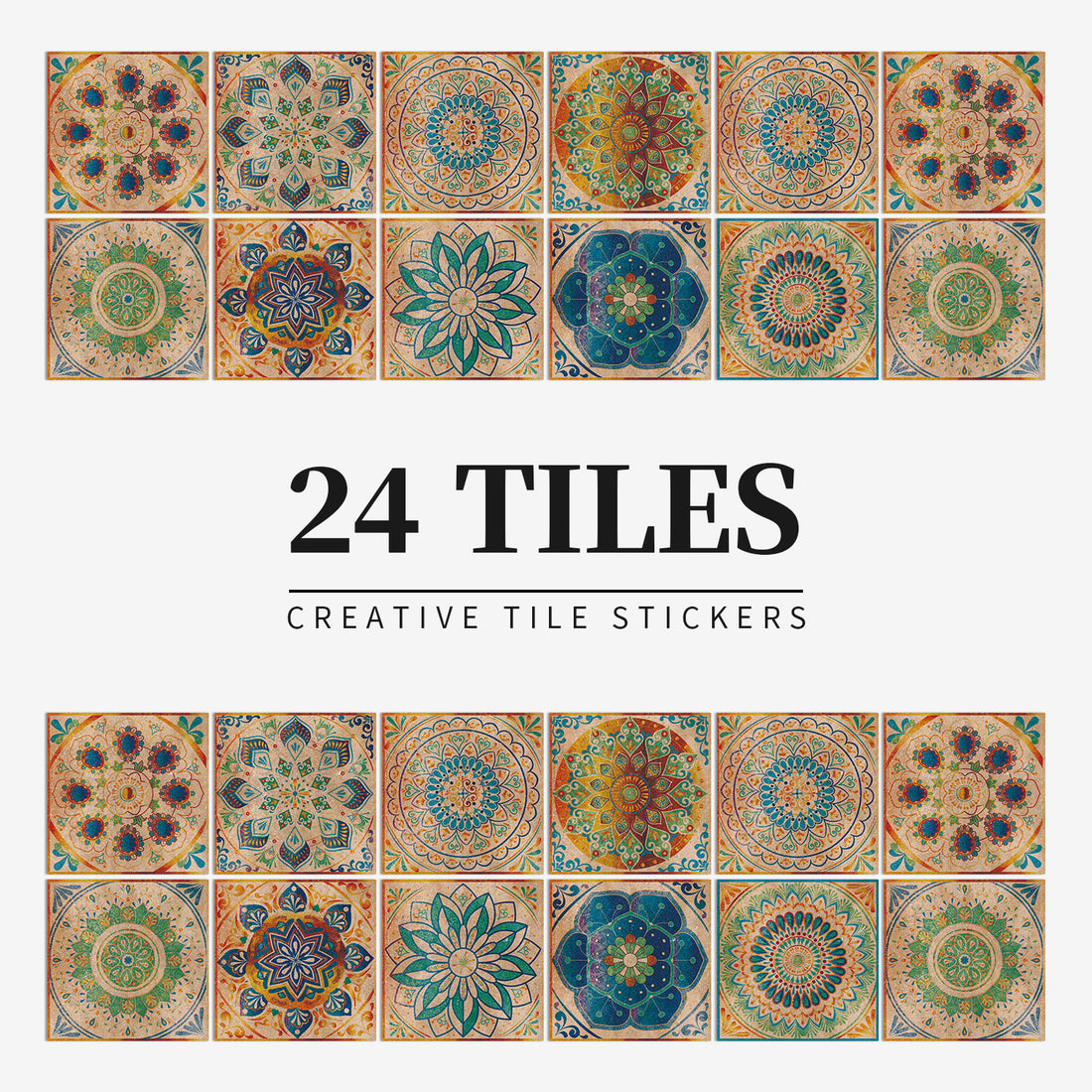 Mandala Self Adhesive Kitchen Stove Wall Decor Sticker