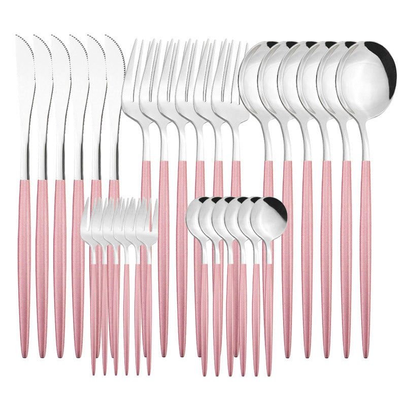 Stainless Steel Creative Cutlery Set Coffee Spoon Fruit Cake Fork