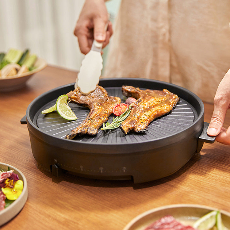 Multi Function Electric BBQ Grill Steak Frying Cooker