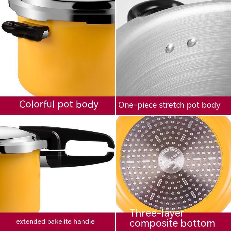 High Pressure Gas Stove Compatible Explosion Proof Pressure Cooker