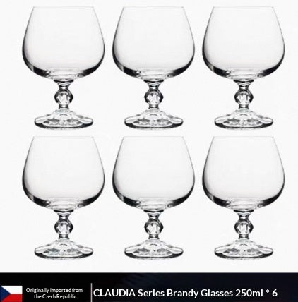 Elegant Crystal Glass Goblet For Brandy And Beverages