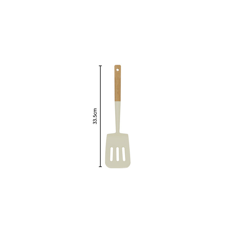 High Temperature Silicone Kitchen Utensils Set Spatula Spoon Colander