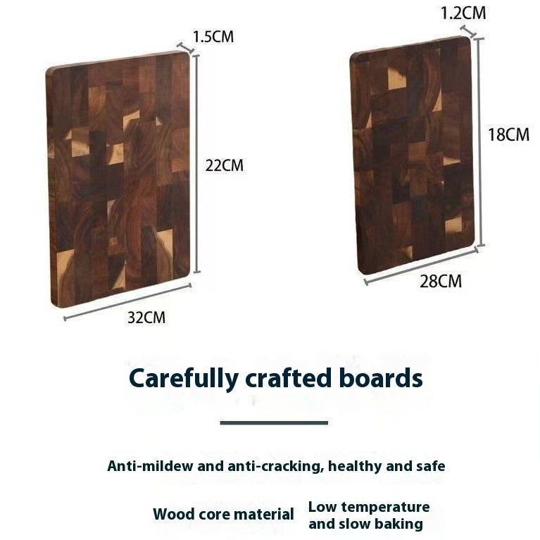 Acacia Mangium Wood Chessboard Cutting Board