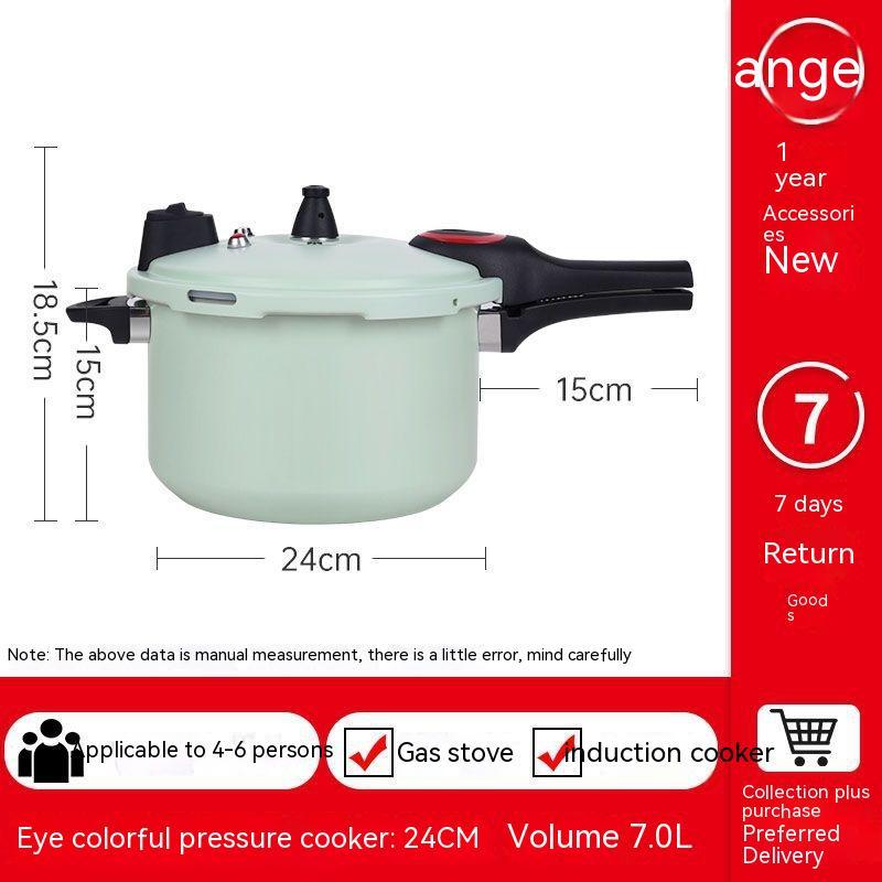 High Pressure Gas Stove Compatible Explosion Proof Pressure Cooker